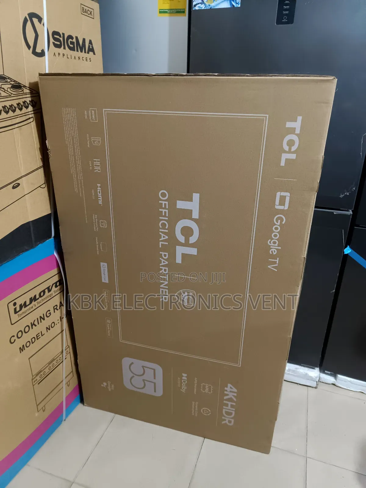 Tcl 55" Smart Hdr 4k Satellite Digital Led