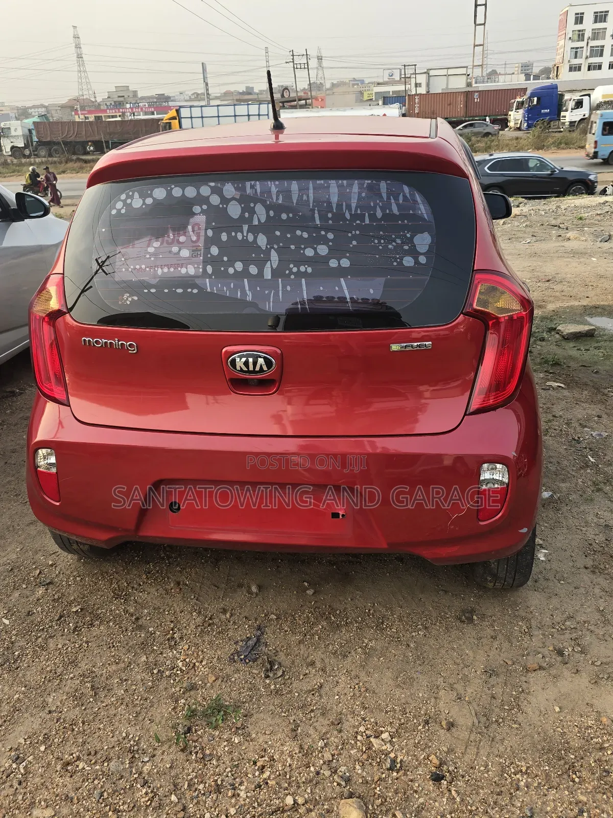 Kia Morning 2014 Red