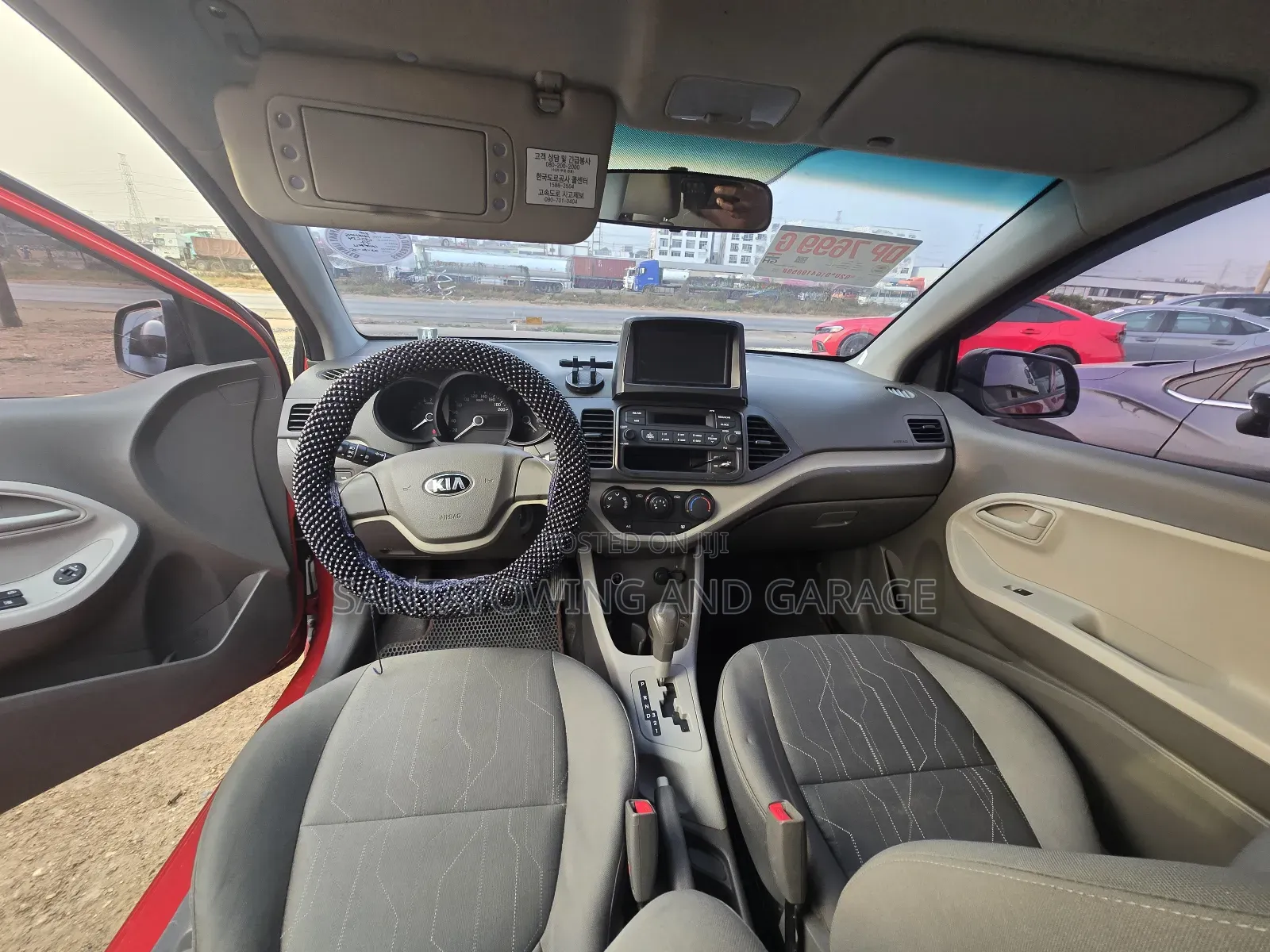 Kia Morning 2014 Red