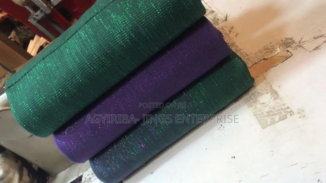 Purple and Gold Ombre Kente