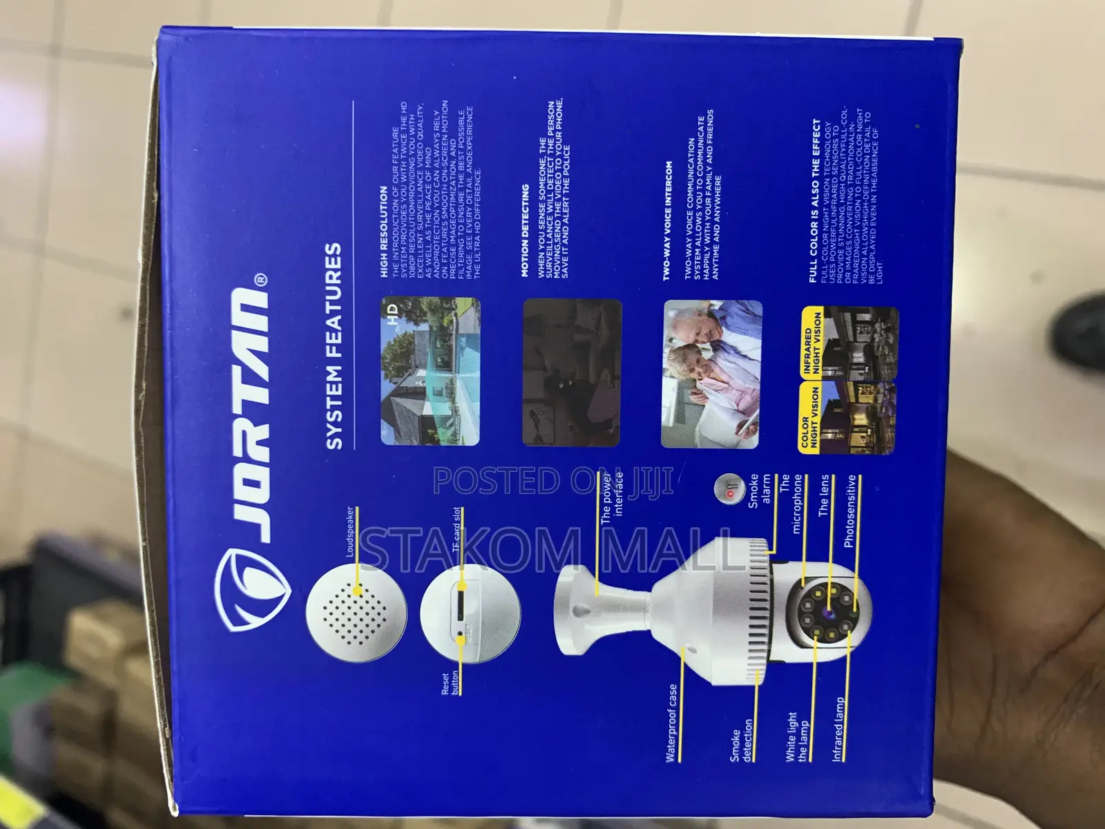 CCTV Cameras - Intelligent Wifi Cradle Headcamera