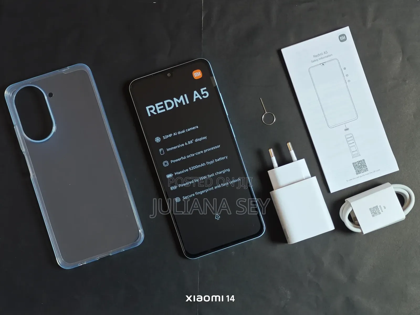 New Xiaomi Redmi A5 4G 128 GB Red
