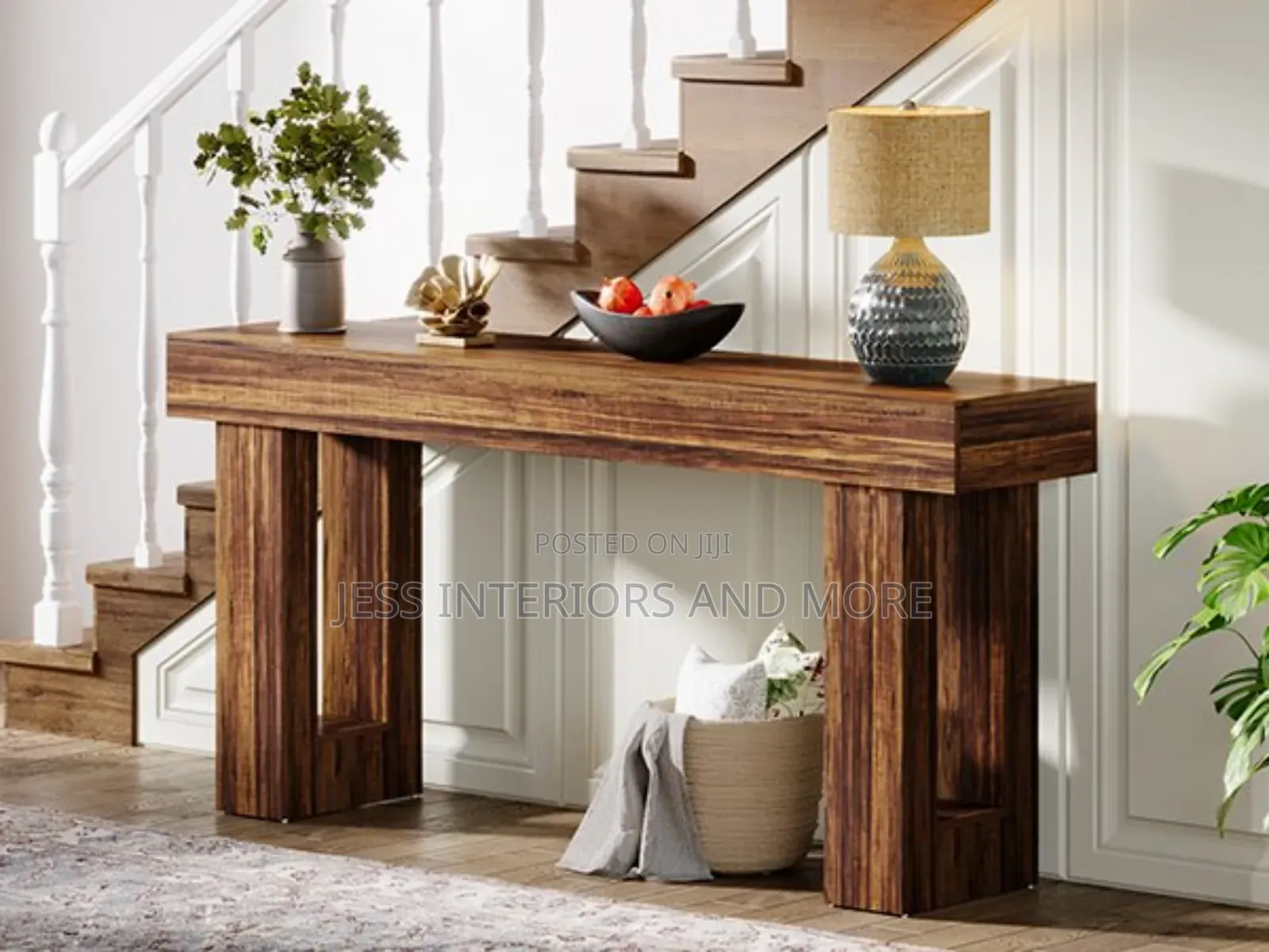 Console Table (160cm) Farmhouse Wooden
