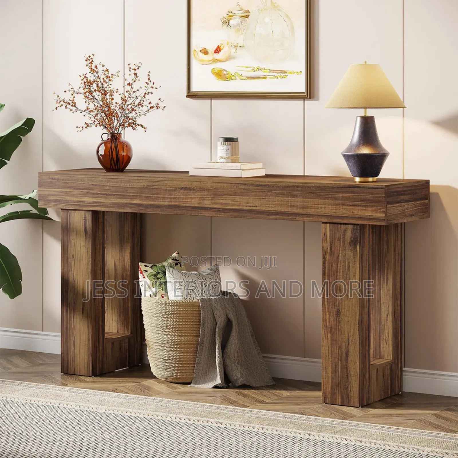 Console Table (160cm) Farmhouse Wooden
