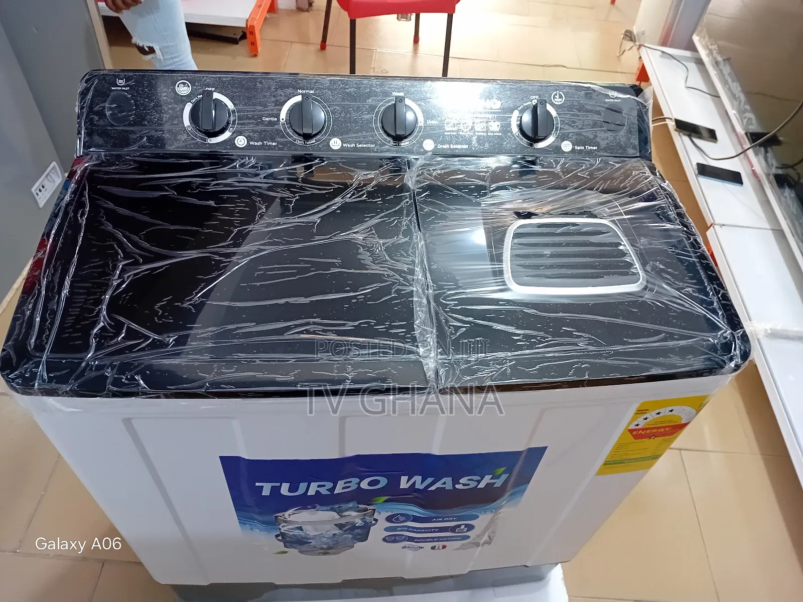 Flamino 12kg Air Dry Washing Machine – Strong Motor, Large Drum 12kg