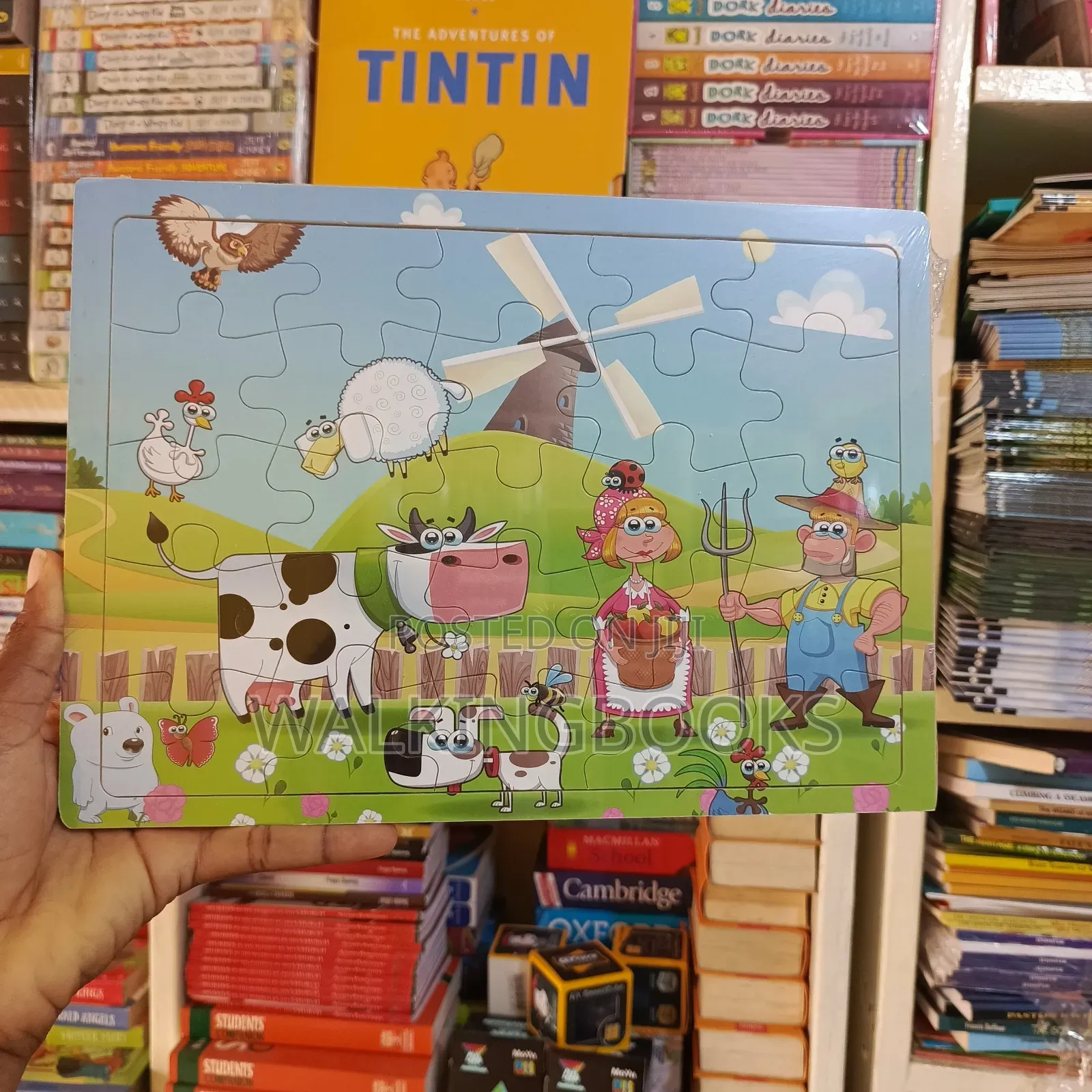 Wooden Puzzles (40 Cedis Each)