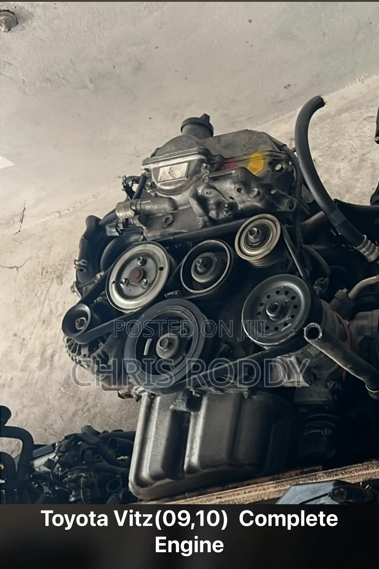 Toyota Vitz 4 Plugs Engine
