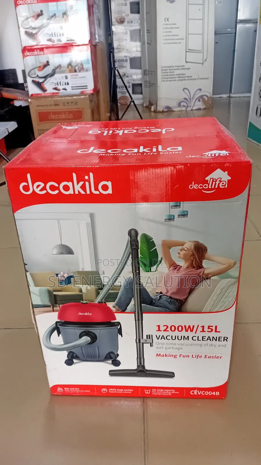 Decakila Vacuum Cleaner 15l Vacuum Cleaner 15l