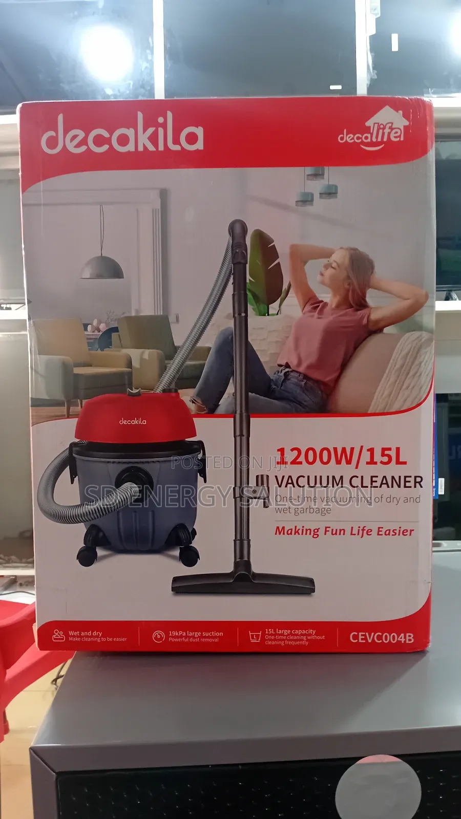 Decakila 15l Vacuum Cleaner 15l Vacuum Cleaner