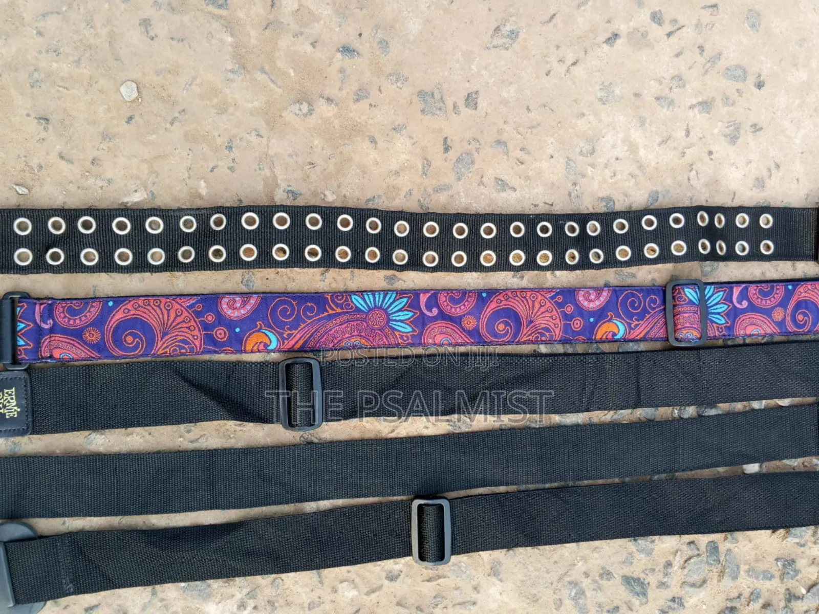 Guitar Straps Stagg, Dunlop, Ernie Ball, Fort Byran Etc