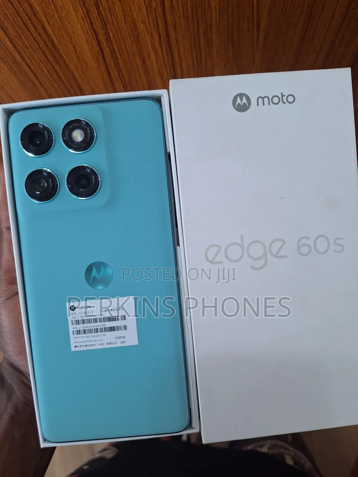 New Motorola Edge 60 Fusion 256 GB Blue
