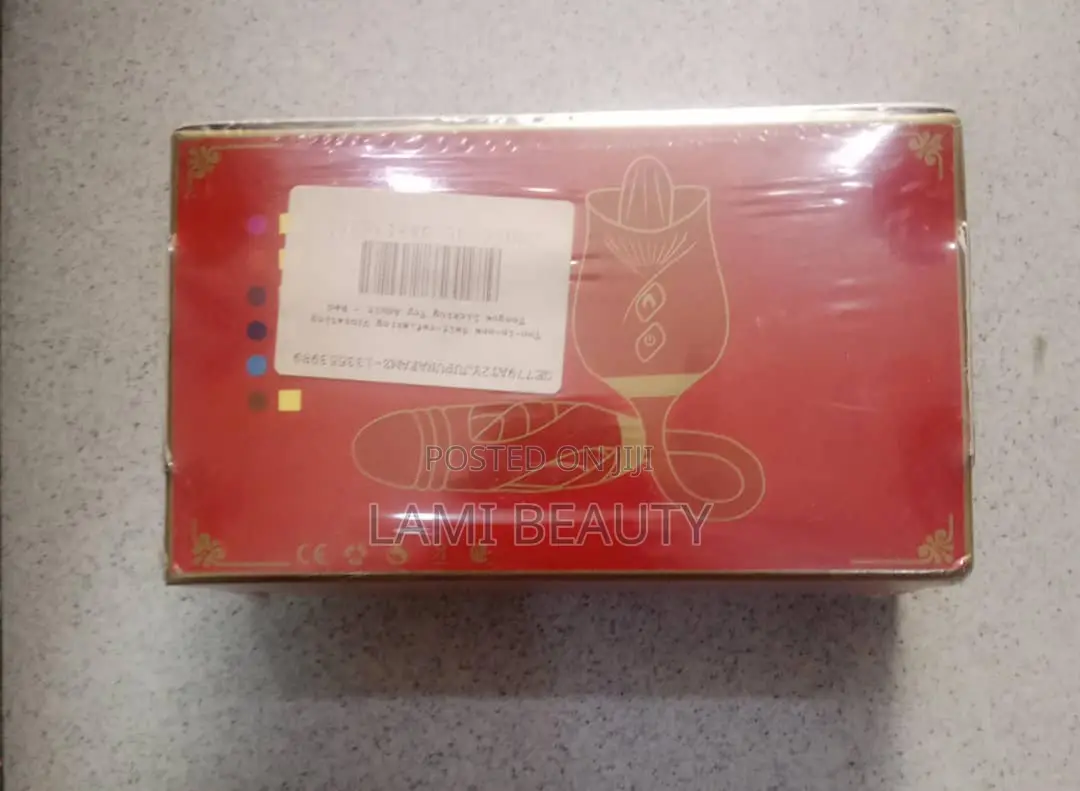 Red Rose-Shaped Clitoral Suction Stimulator ; 10 Different Suction Mod