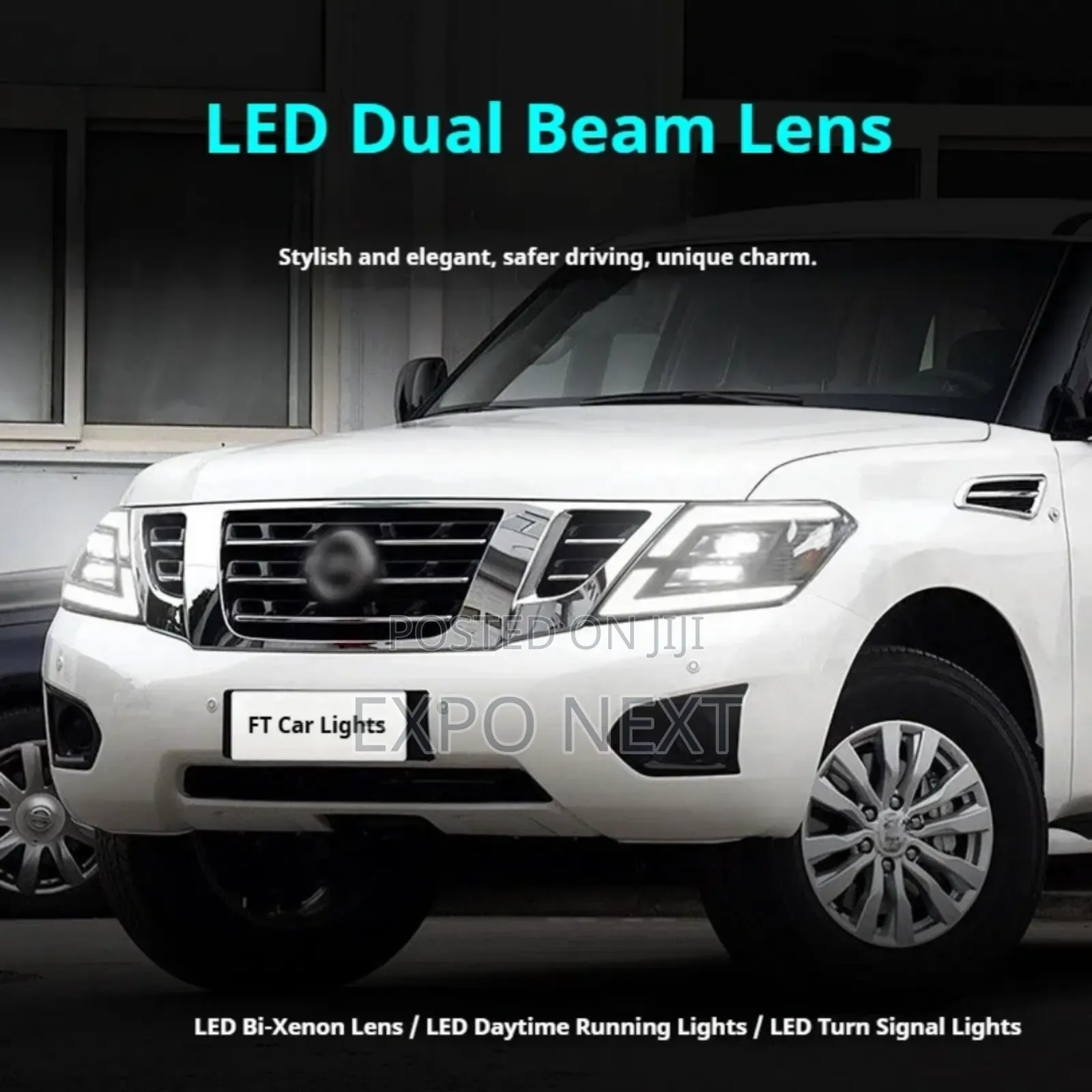 Nissan Patrol Y62 Headlight 2012-2019 Full Led