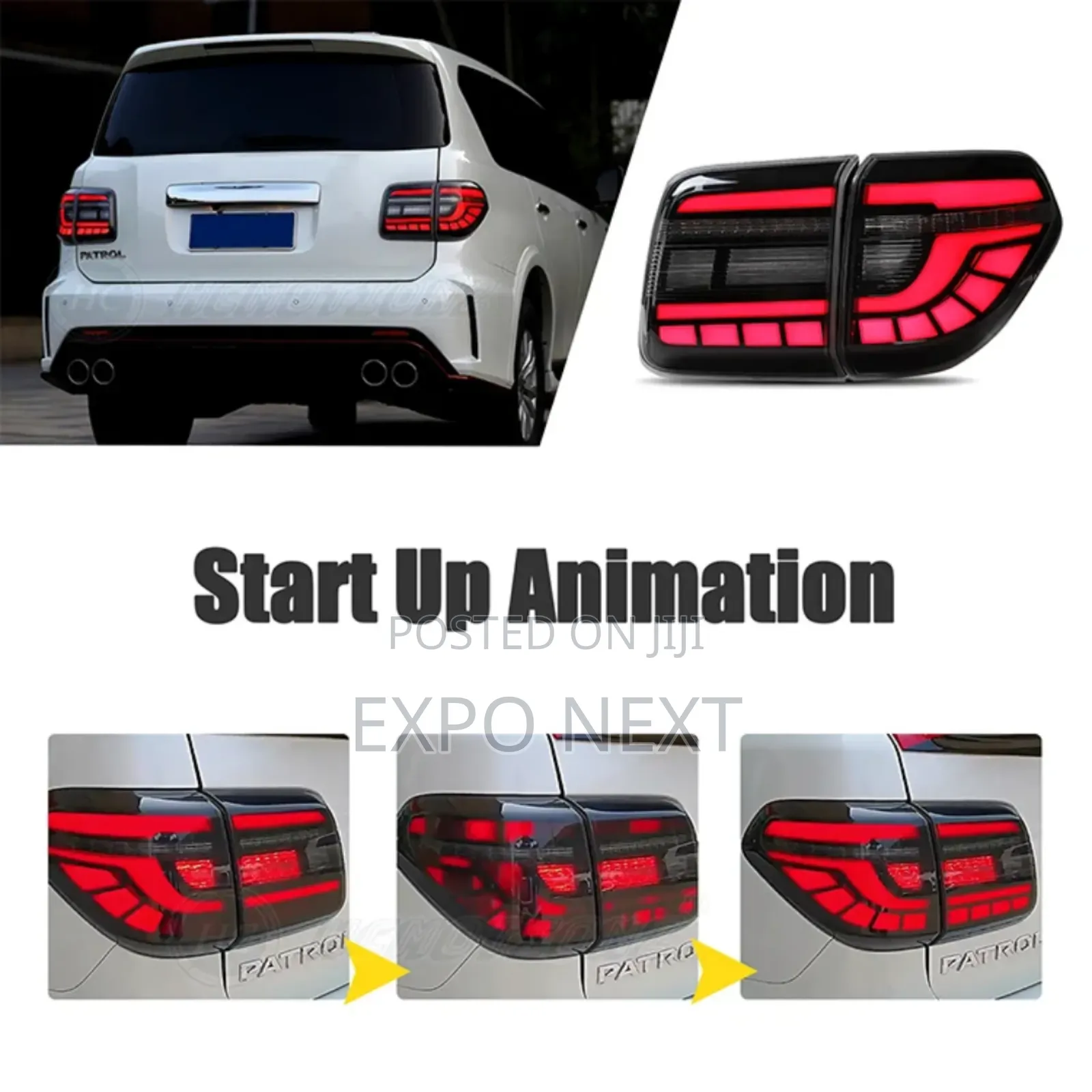 Nissan Patrol 6th Gen 2012-2019 Taillight Led