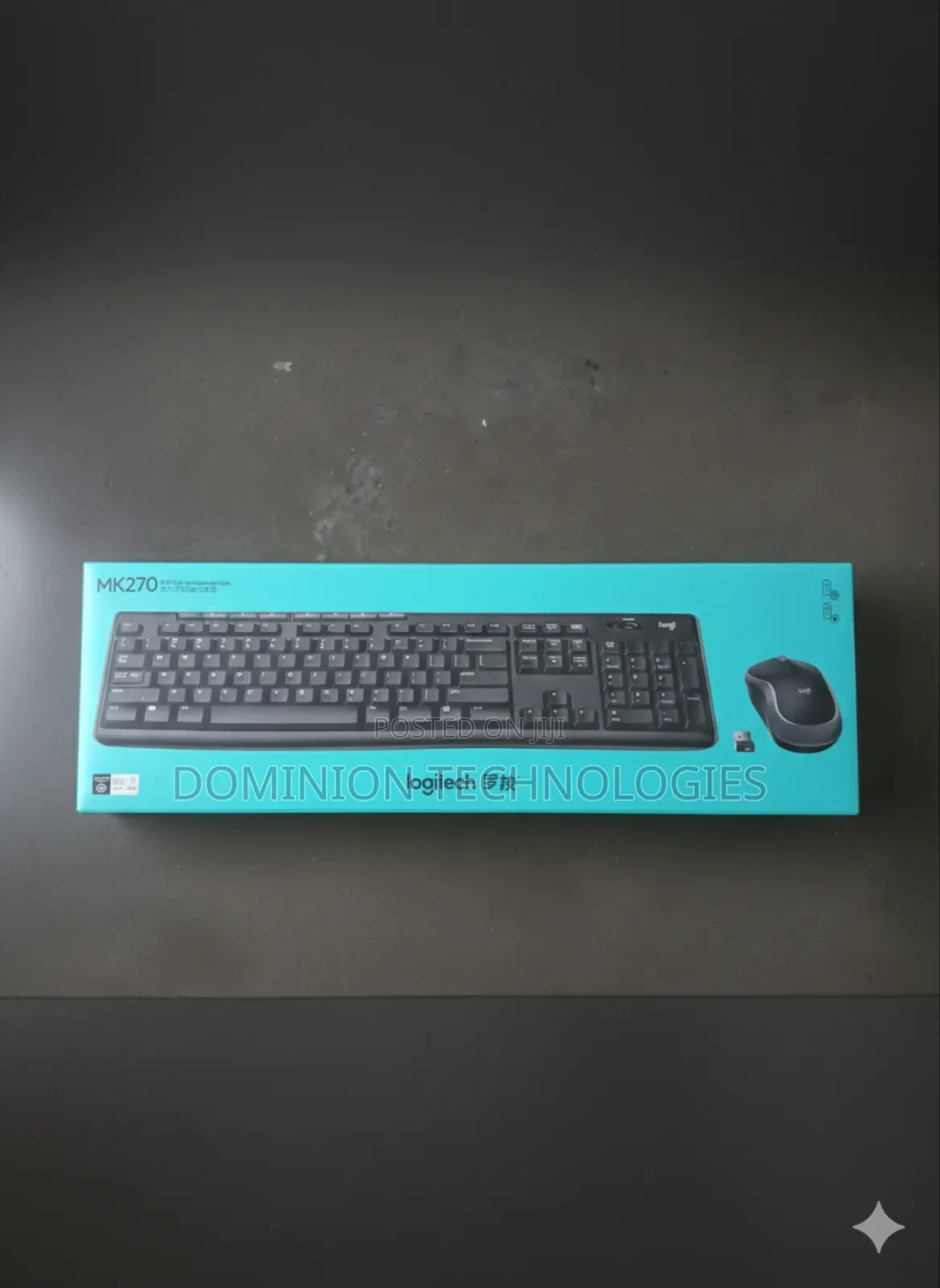 Logitech Mk270 Wireless Keyboard and Mouse Combo