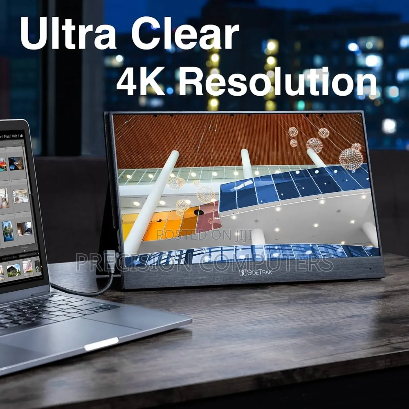 Solo Sidetrack 15.6" Uhd Touchscreen Portable Monitor