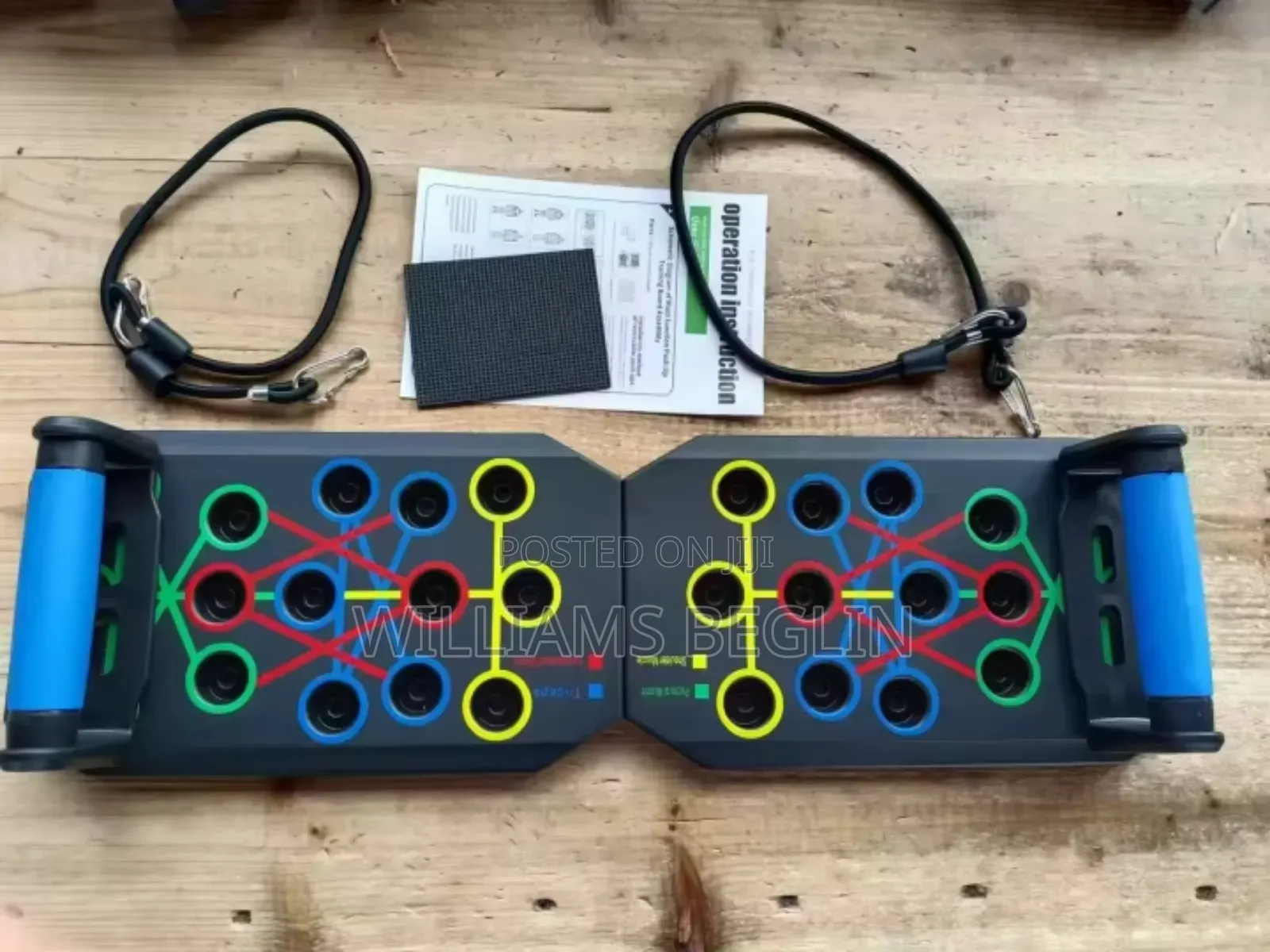 Push-up Board With Resistance Band