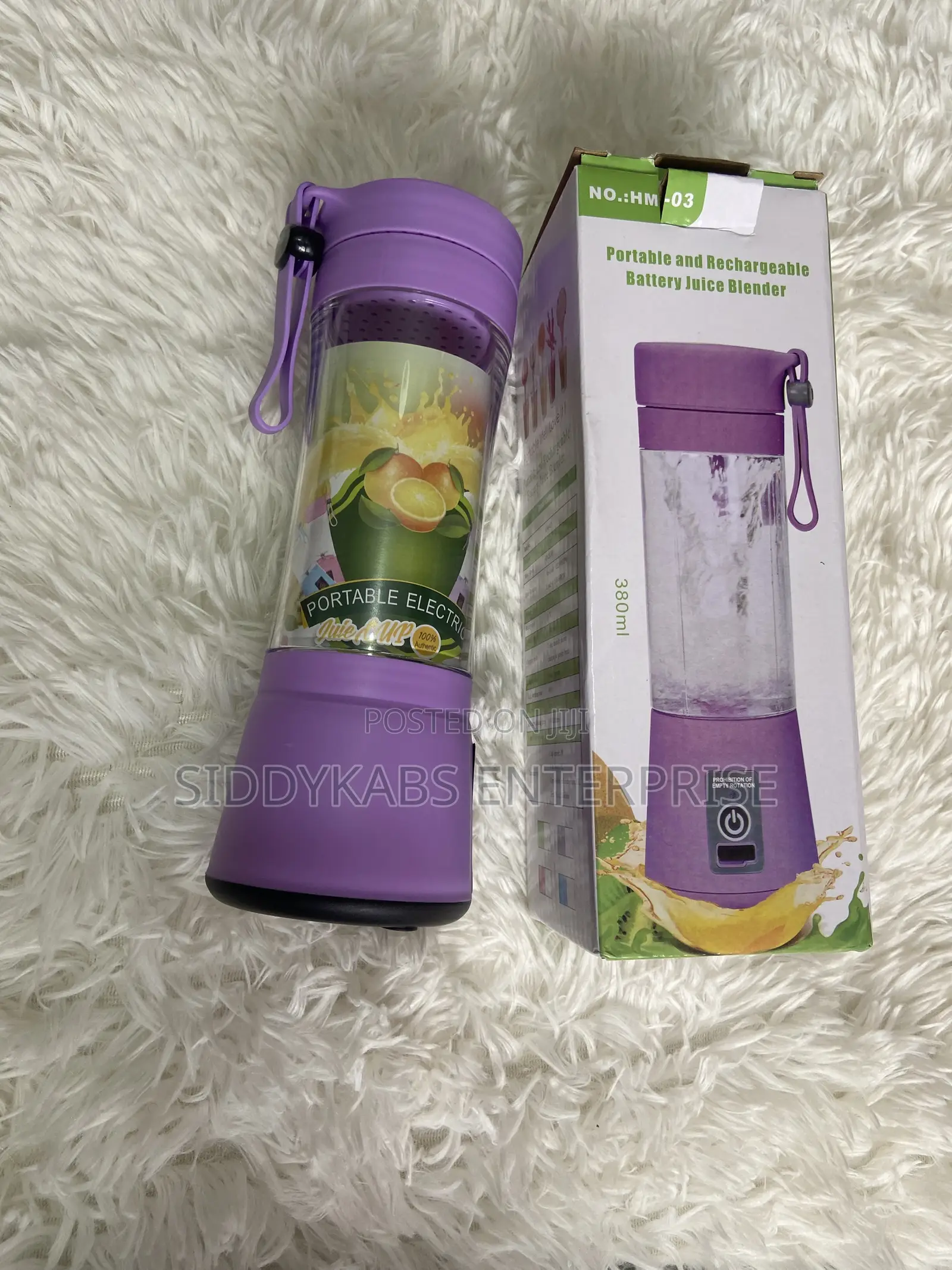 Portable Rechargeable Fruit Blender
