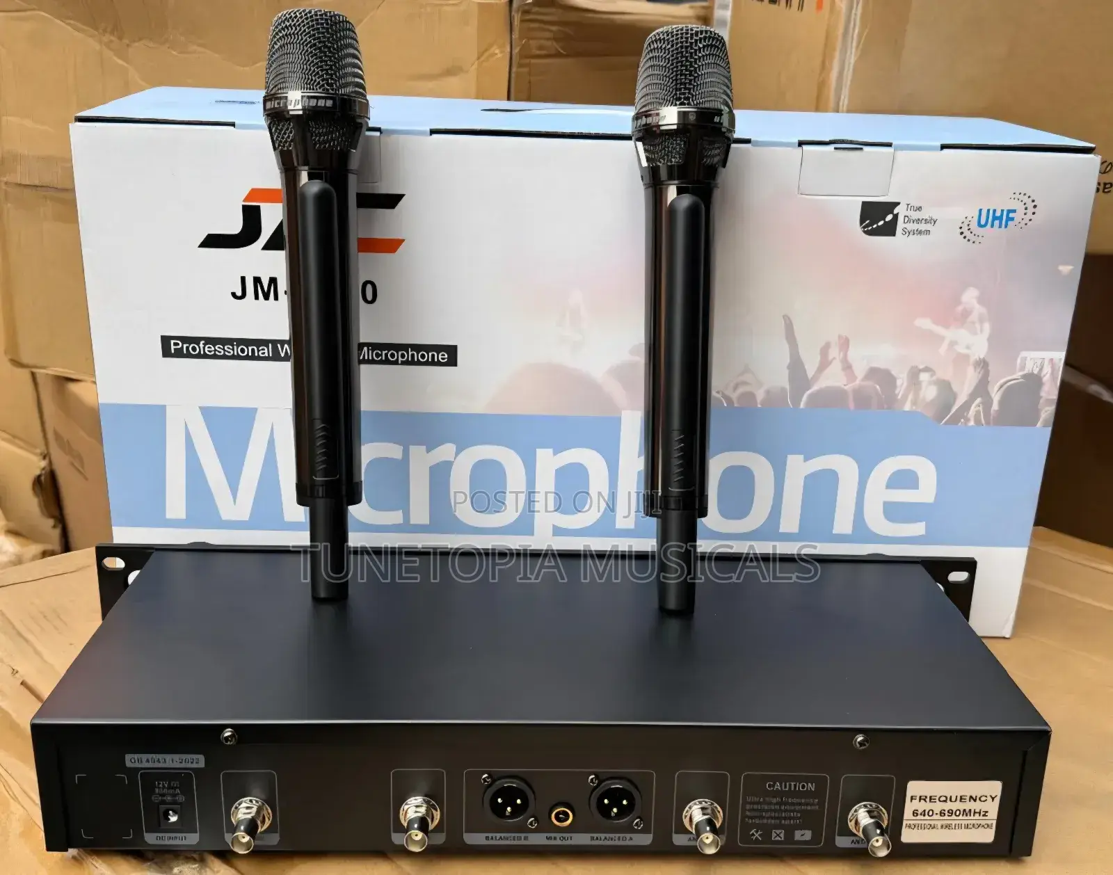 Jac Jm-1200 2in1 Professional Wireless Microphone