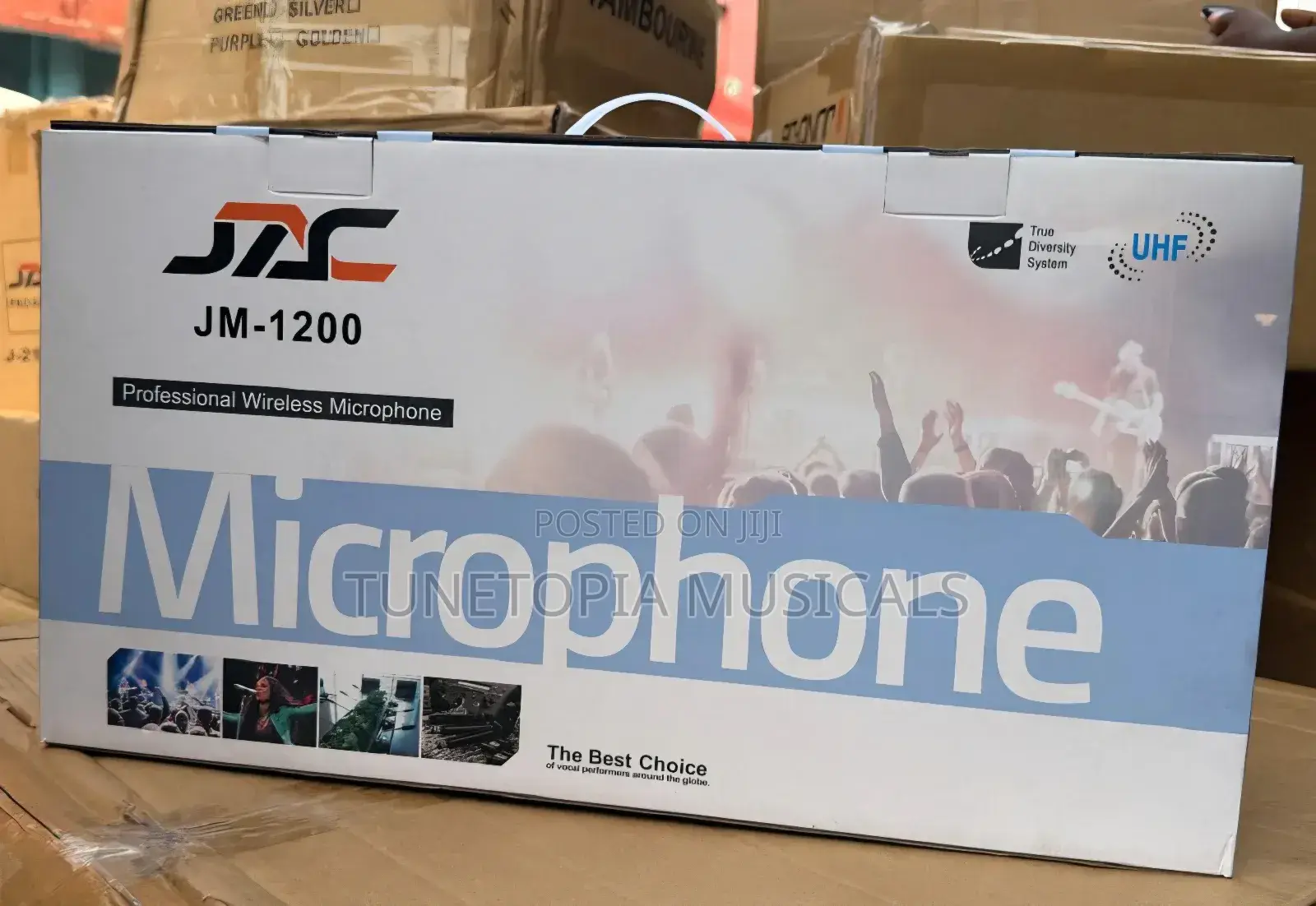 Jac Jm-1200 2in1 Professional Wireless Microphone