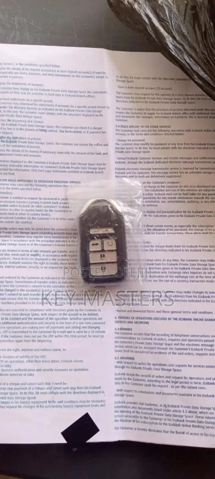 Honda Civic Smart Key