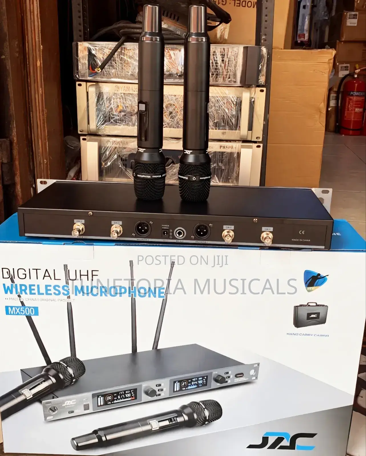 Jac Mx500 2in1 Digital Uhf Wireless Microphone