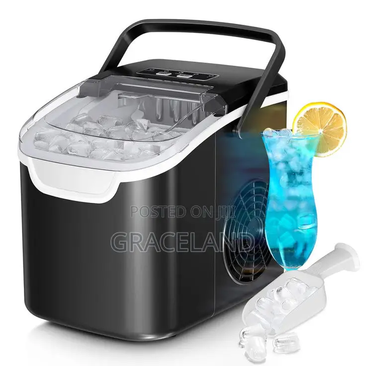 This Is Original Haley Countertop Bar Ice Maker With Handle 1.1 Liters