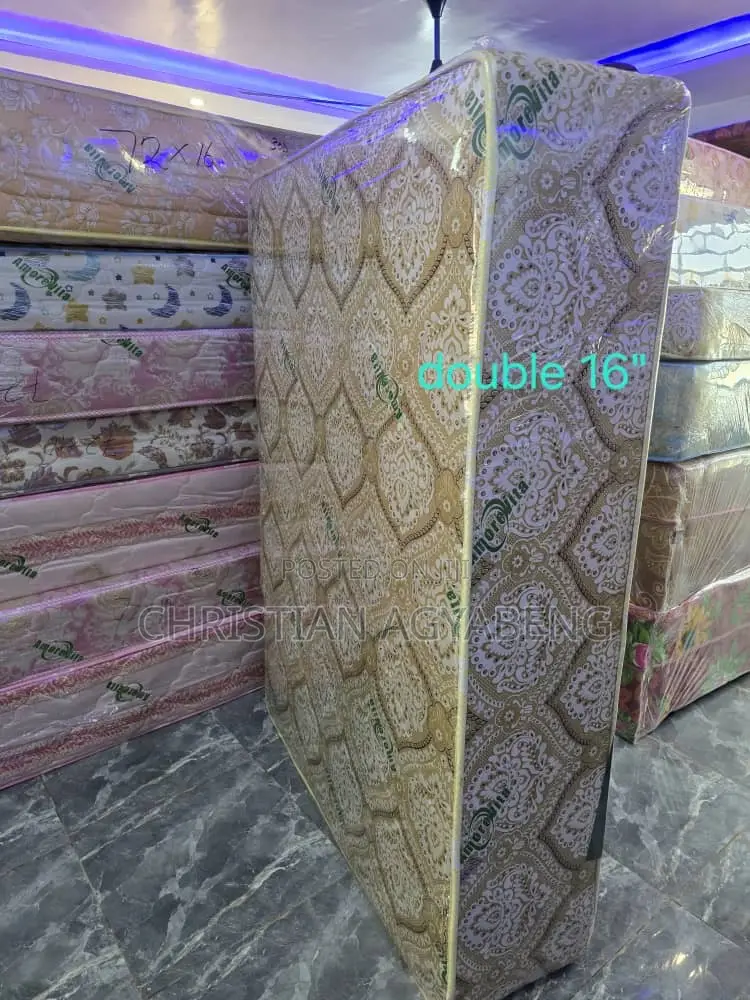 Hight Density 16 Inches Mattress, Double Size