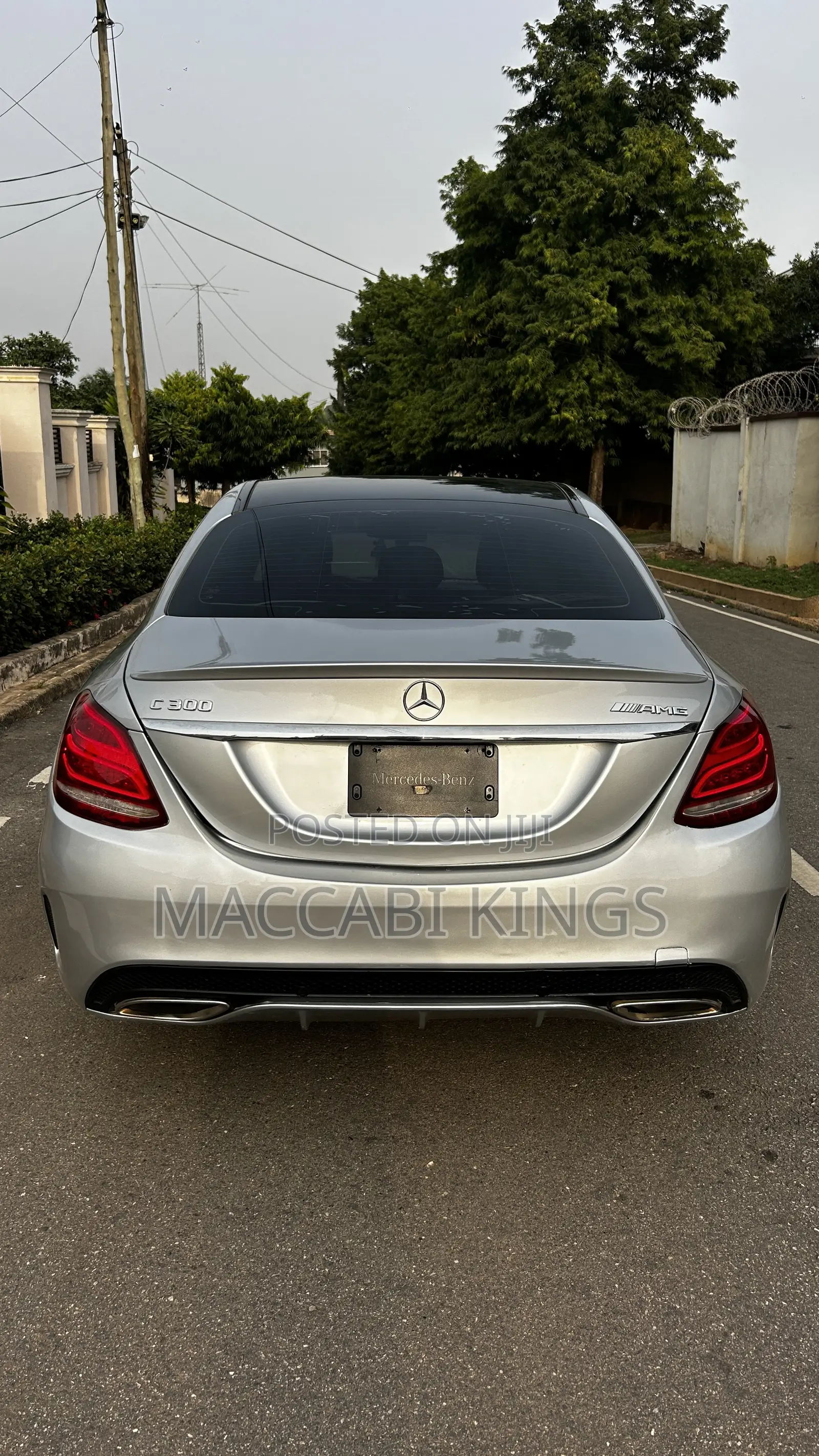 Mercedes-Benz C300 Base C300 AWD 4MATIC Sedan 2018 Gray