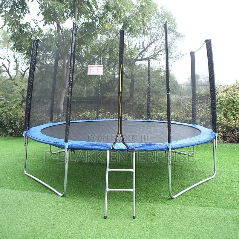 10feet Outdoor Trampoline 3.05m With Ladder And Safety Net