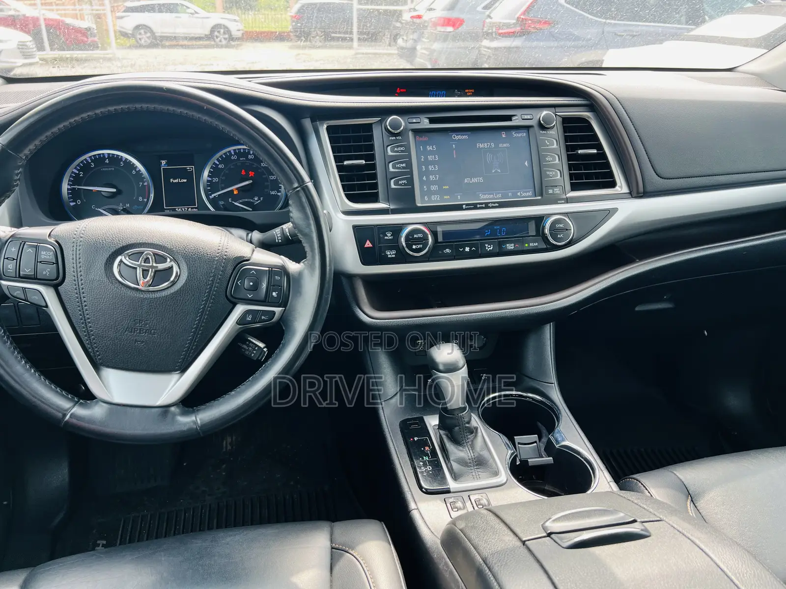 Toyota Highlander Limited Platinum 2019 Black