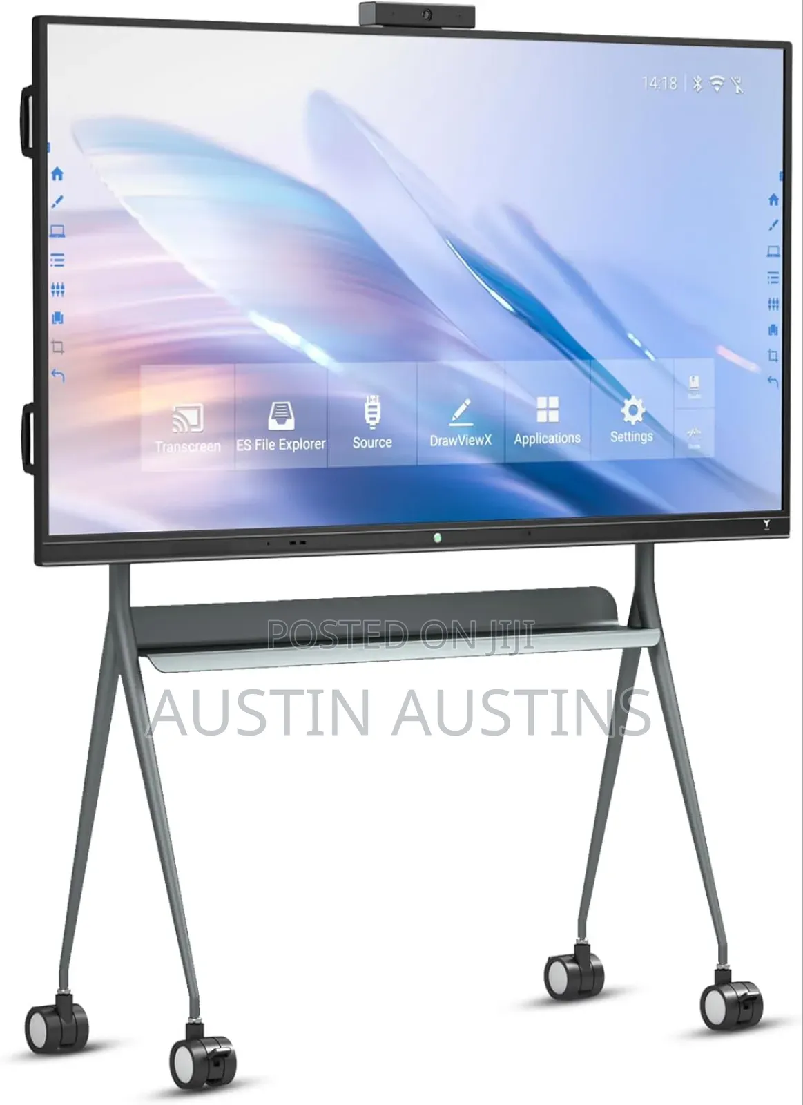 New 86 Inches Smart Interactive Board Screen Display With Camera