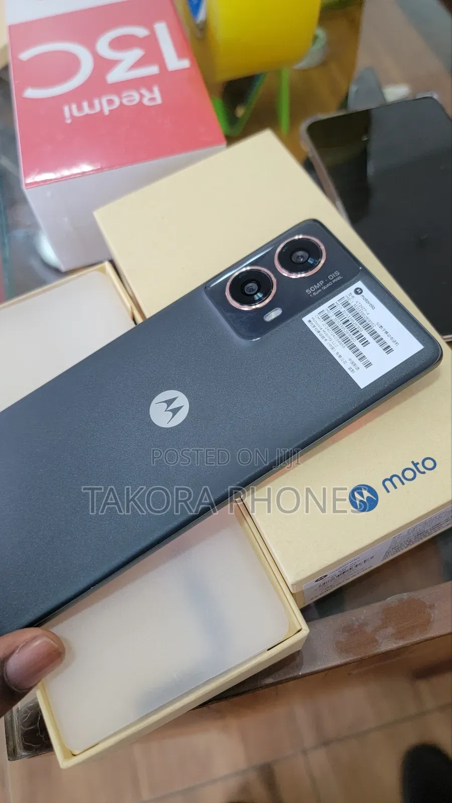 New Motorola Edge (2024) 256 GB Gray
