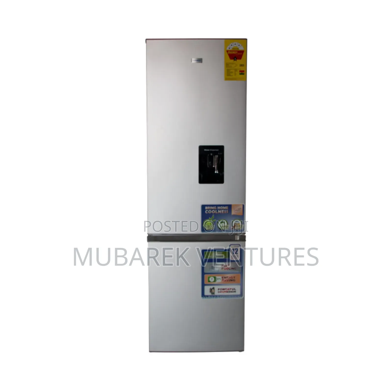 Nasco 268ltrs Bottom Freezer Refrigerator With Dispenser