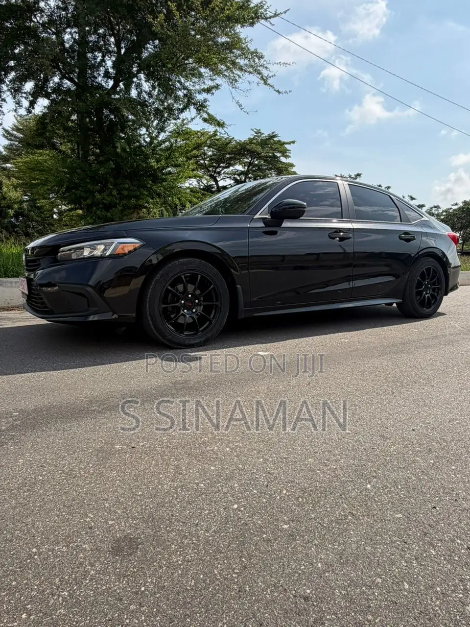 Honda Civic EX CVT 2024 Black