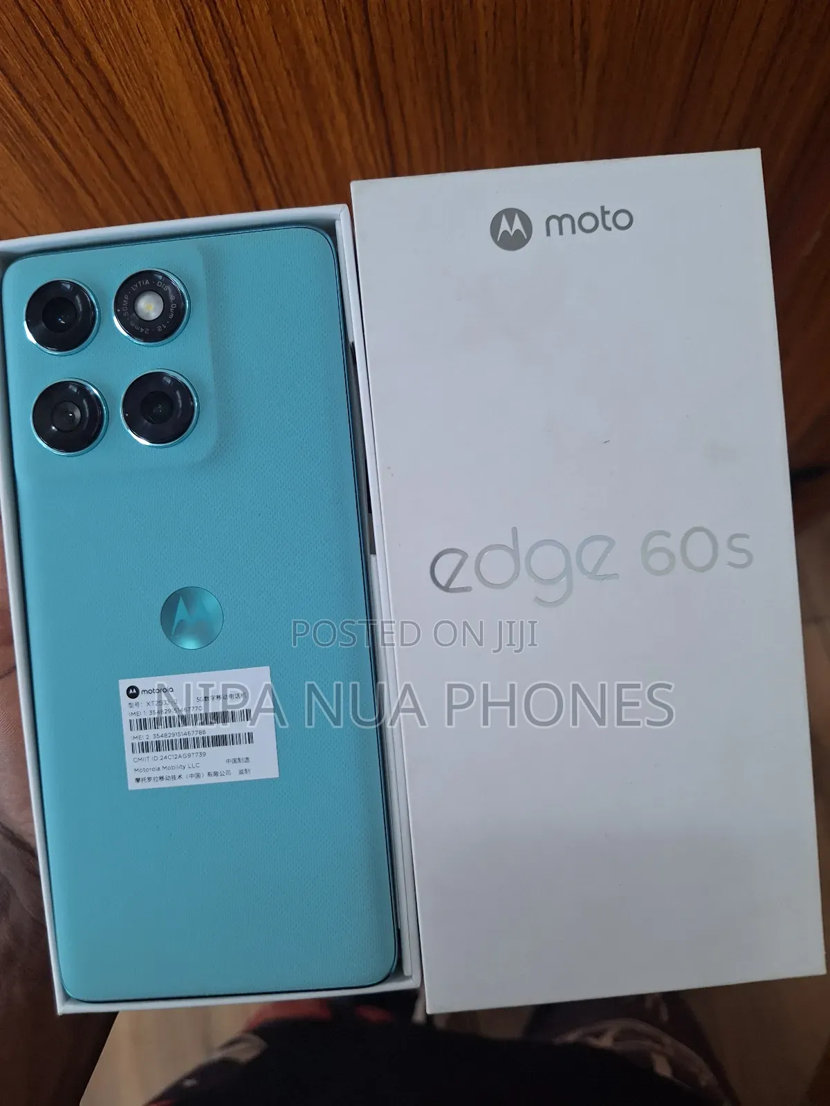 New Motorola Edge 60 Fusion 512 GB Blue