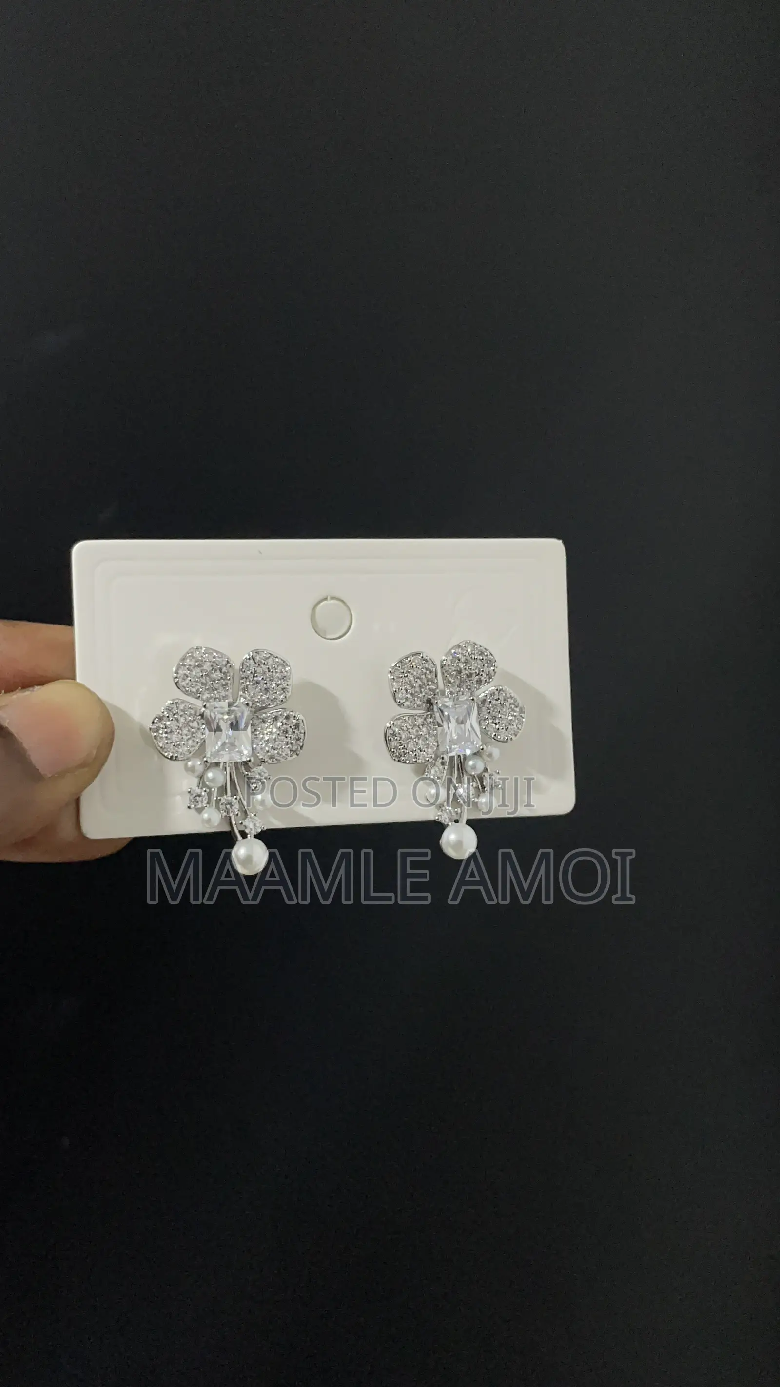 Zircon Earrings For Occasion