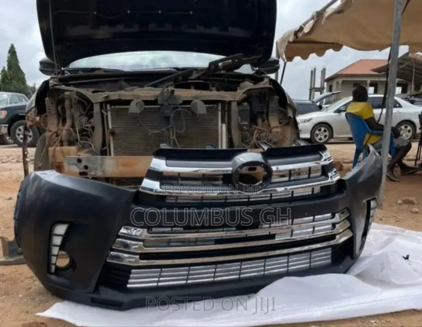 Toyota Highlander 2019 Bumper Complete
