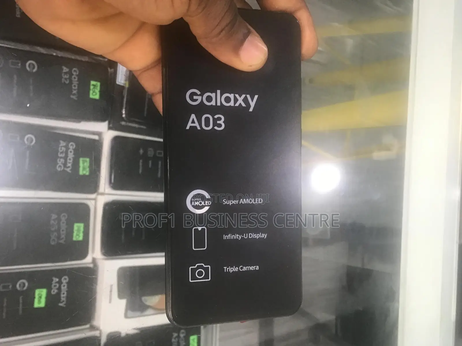 New Samsung Galaxy A03 128 GB Black