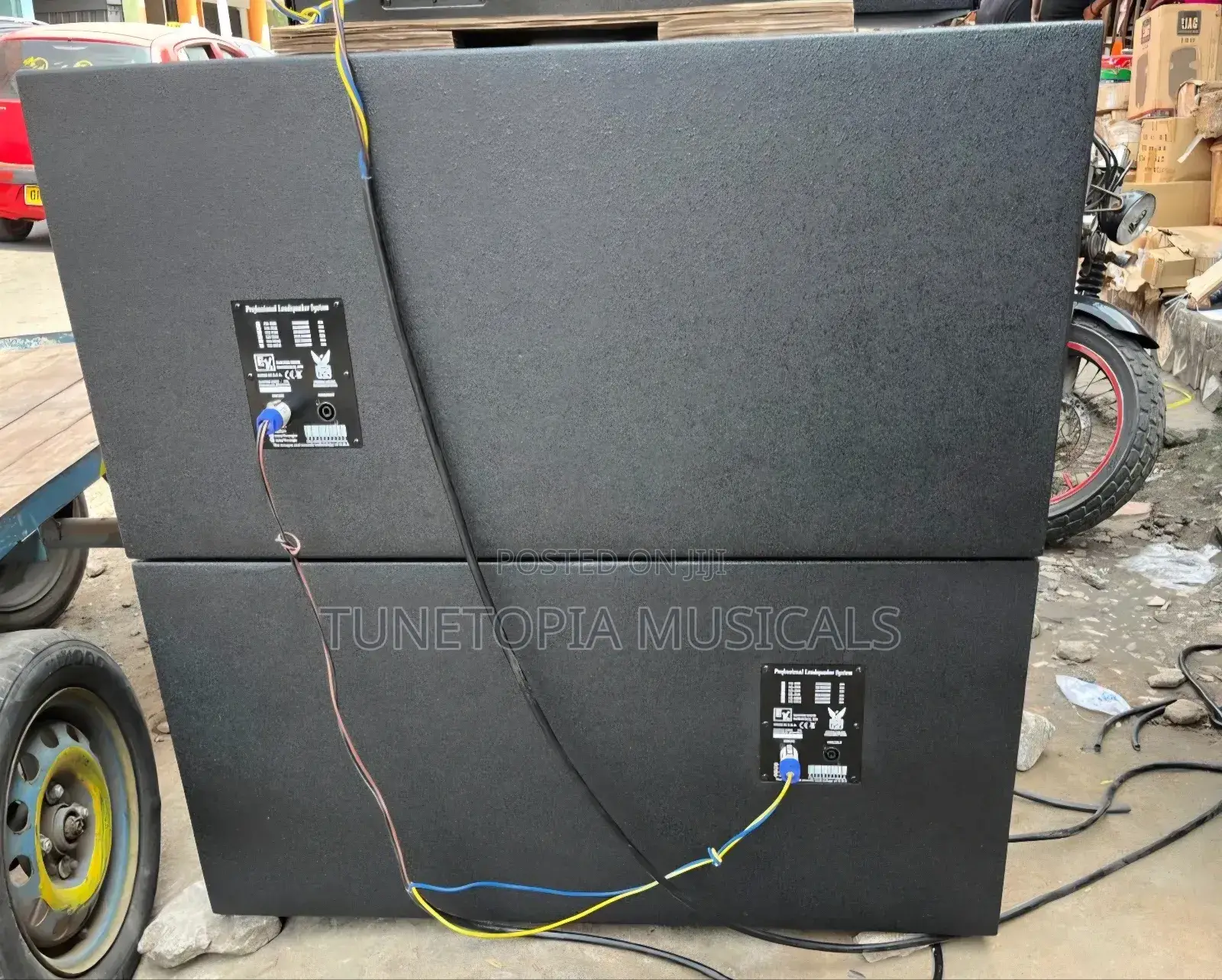 Electro-voice (Ev) And Jac Line Array Speaker Set