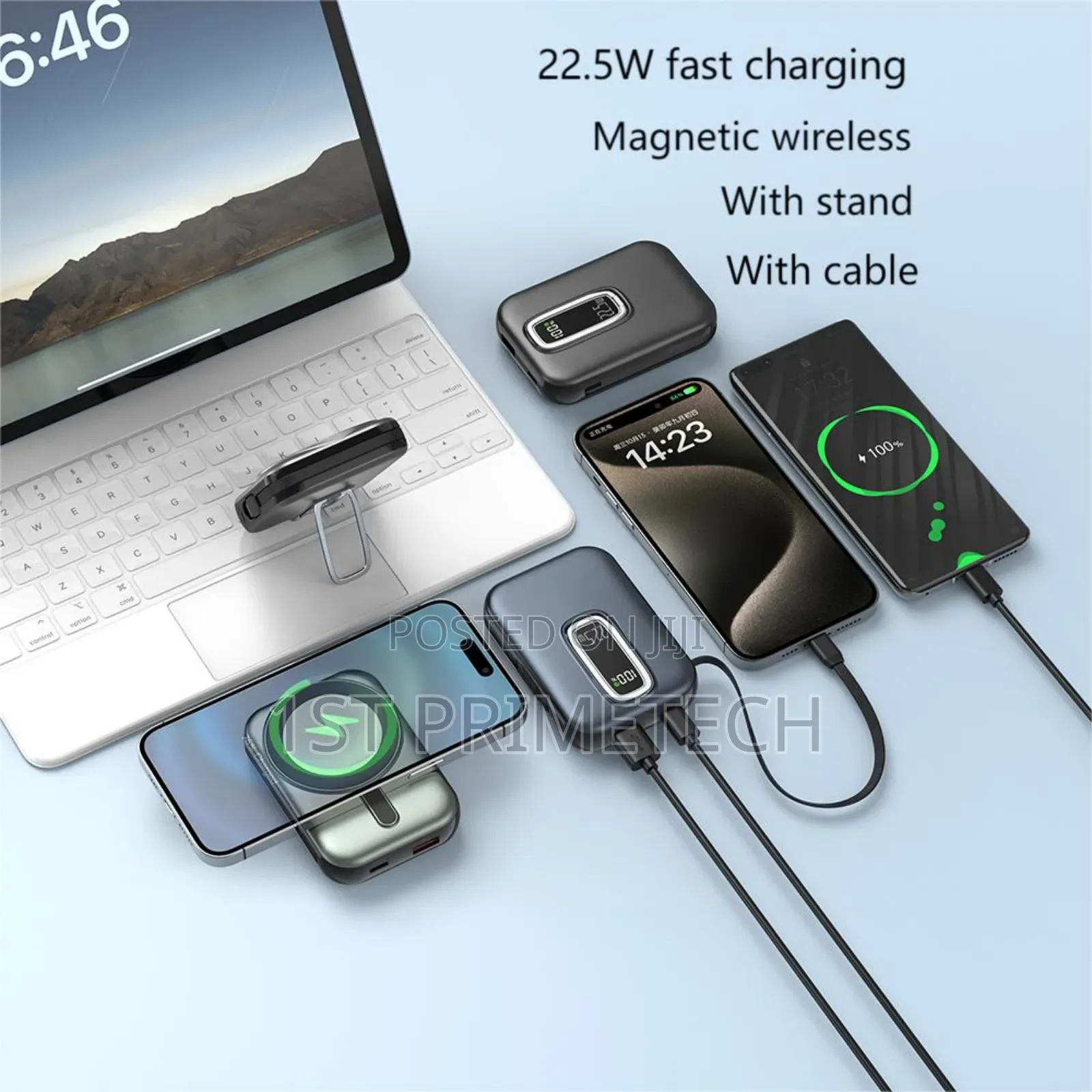 Depin 10,000 Mah Magnetic Wireless Power Bank