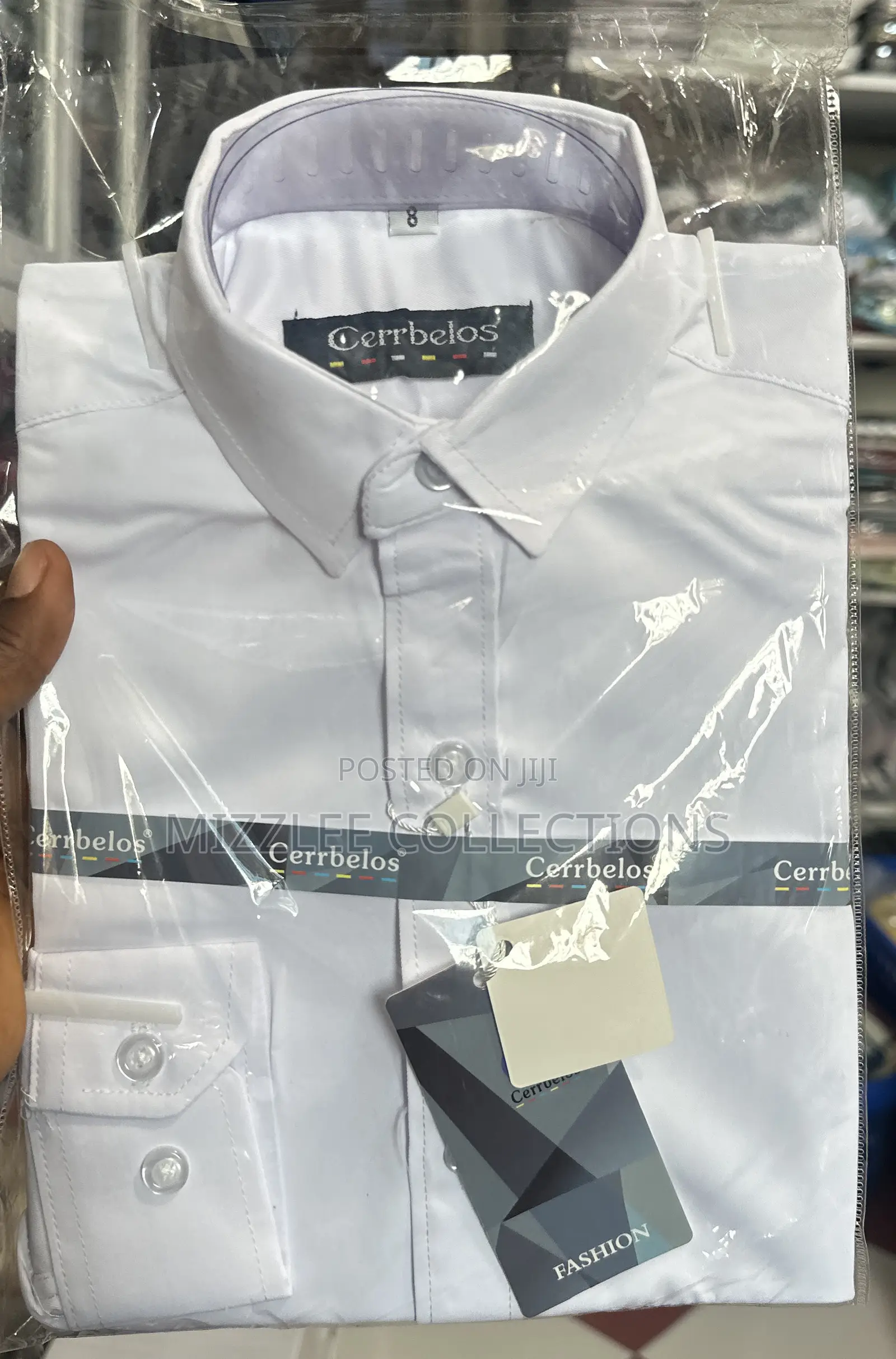 Quality Kids Long Sleeves White Shirt