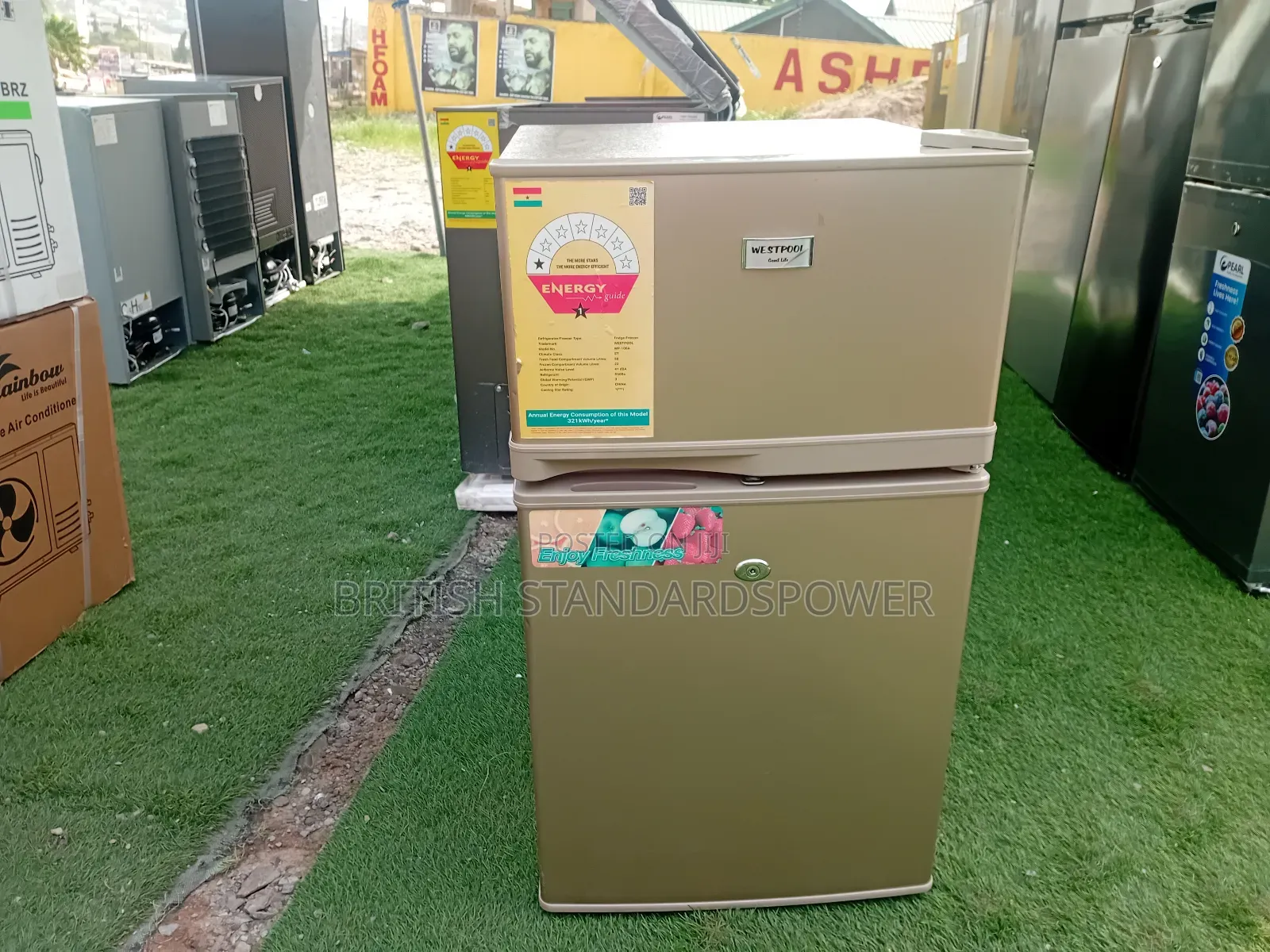 Westpool Table Top Coolsmart 80l Double Door Table Top Fridge