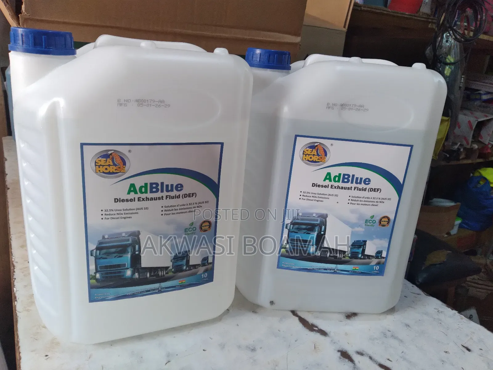 Adblue Diesel Exhaust Fluid 10 Liters