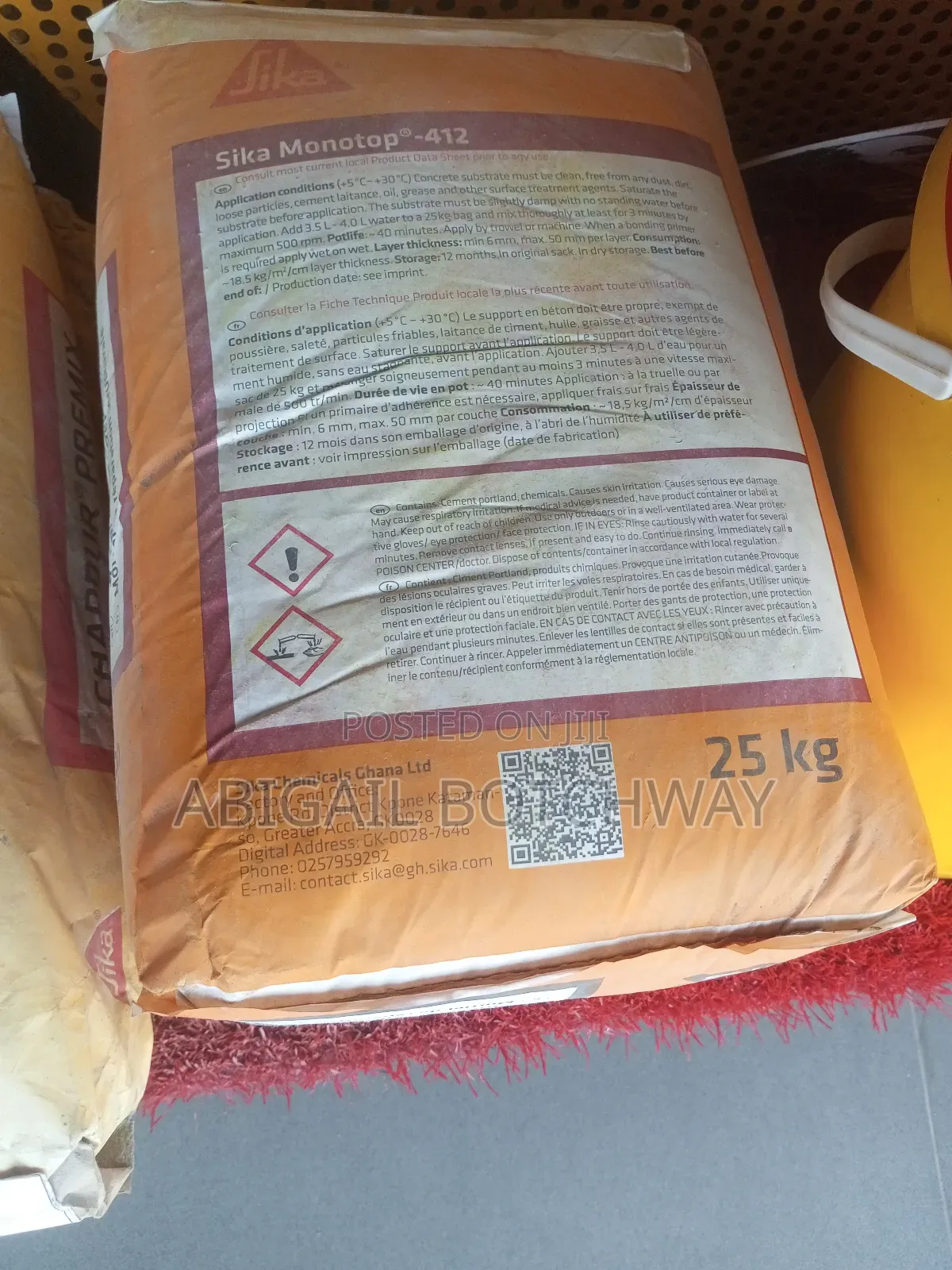 Sika Monotop 412 Fiber-reinforced, Low-shrinkage Structural Repairs