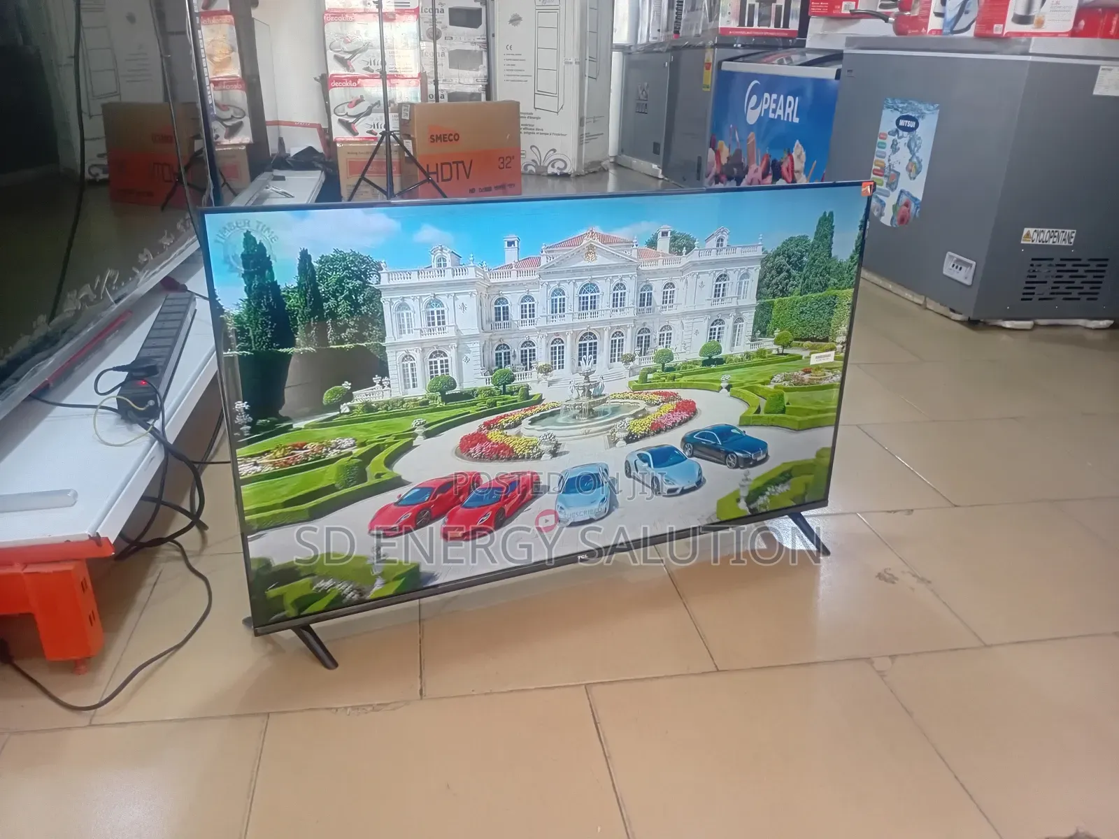 Crystalview 50" TCL Television