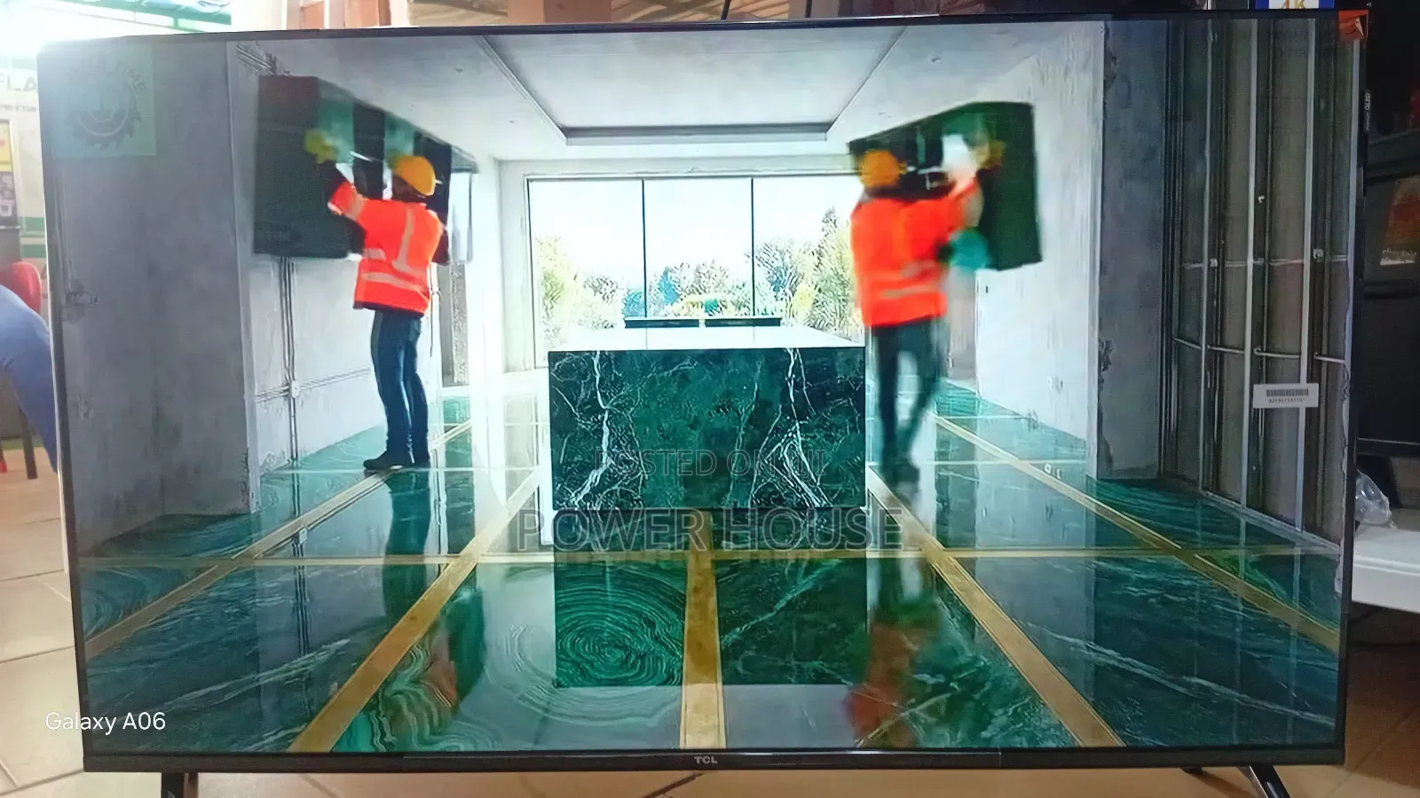 TCL 75inch Smart Tv Big Screen Power