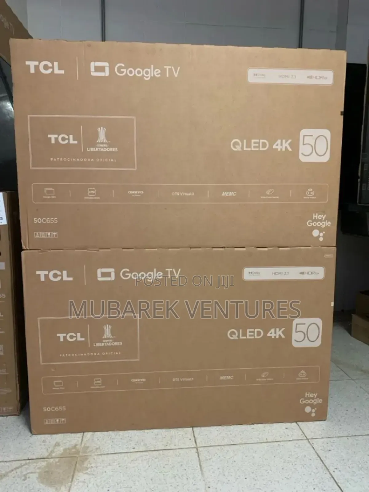 Tcl 50′′ Qled Pro 4k Smart Android Television