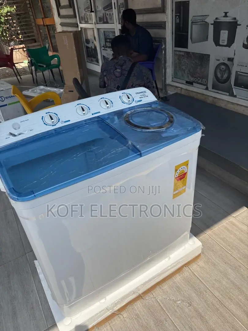 Nasco 15kg High-Performance Washing Machine