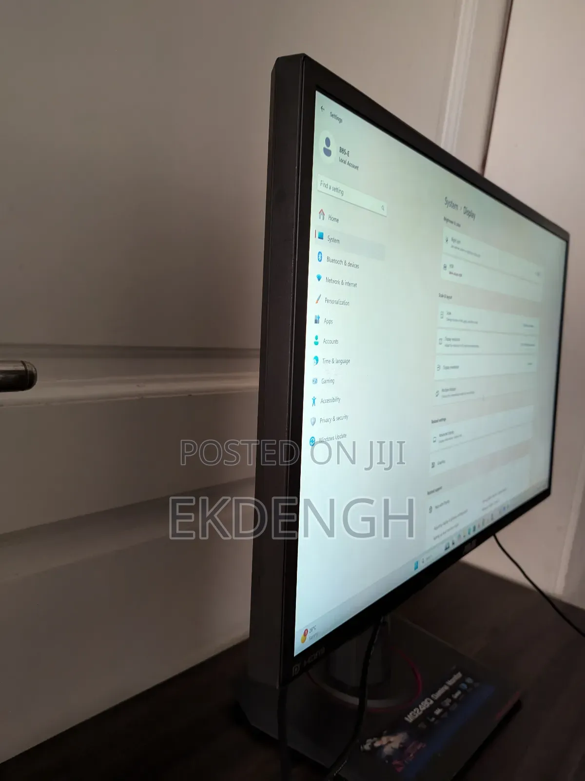 Asus Mg248q 24" 144hz 1080p Monitor